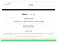 vitaprax.de Webseite Vorschau