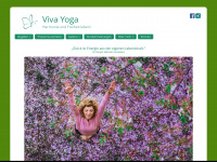 viva-yoga.de Webseite Vorschau