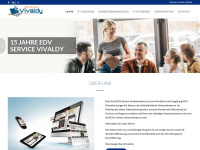 vivaldy.de Webseite Vorschau