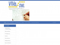vivaowl.de Webseite Vorschau