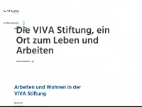 vivastiftung.ch Webseite Vorschau