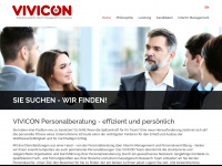 vivicon.de Webseite Vorschau