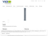 vkr.ch Webseite Vorschau