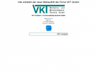 vkt.co.at Webseite Vorschau