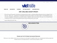vld-trade.de Webseite Vorschau