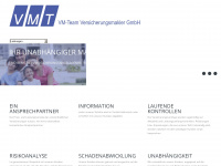 vm-team.at Webseite Vorschau