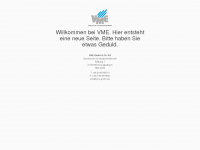 vme-gmbh.de Webseite Vorschau