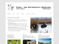 vnsg.ch Webseite Vorschau