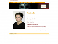 vocal-arts.de Webseite Vorschau