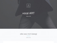 vocal-art.at Webseite Vorschau