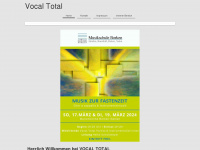 vocal-total-borken.de Webseite Vorschau