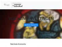 vocalino-wettingen.ch Webseite Vorschau