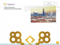 vodicka-immobilien.at Webseite Vorschau
