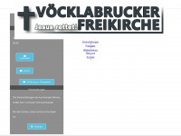 voecklabrucker-freikirche.at Webseite Vorschau