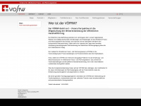 voefrw.ch Webseite Vorschau