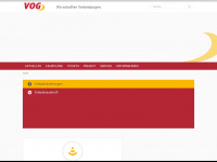 vog-bus.de Webseite Vorschau