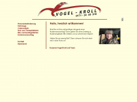 vogel-kroll.de Webseite Vorschau