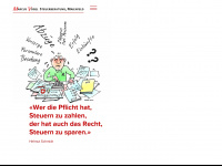 vogel-steuern.ch Webseite Vorschau