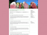 vogel-vermittlung.de Webseite Vorschau