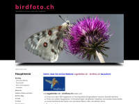 vogelbilder.ch Webseite Vorschau