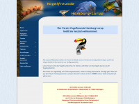vogelfreunde-hamburg-lurup.de Webseite Vorschau