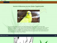 vogelfreunde-oelde.de Webseite Vorschau