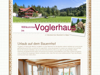 voglerhaus.de Webseite Vorschau