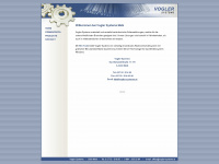 vogler-systems.at Webseite Vorschau
