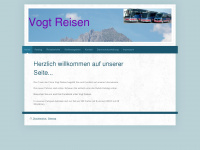 vogt-reisen-reinsdorf.de Webseite Vorschau
