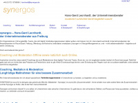 synergos.de Webseite Vorschau