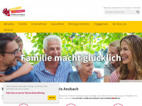 familienlandkreis.de Webseite Vorschau