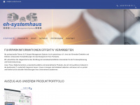 eh-systemhaus.de Webseite Vorschau