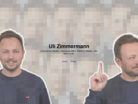 uli-zimmermann.com Webseite Vorschau