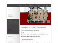fidomo.de Webseite Vorschau