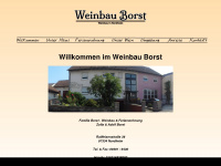 weinbau-borst.de Webseite Vorschau