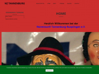 narrenzunft-tannenburg.de Webseite Vorschau