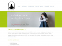 frauenhaus-chemnitz.de Webseite Vorschau