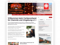 caritas-chemnitz.de Webseite Vorschau