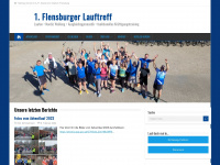 flensburger-lauftreff.de Webseite Vorschau
