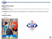 mtv-luebeck.de Webseite Vorschau