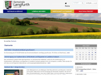 langfurth.de Webseite Vorschau