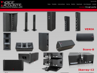 voice-acoustic.de Webseite Vorschau