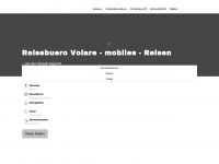 volare-mobiles-reisen.de Webseite Vorschau