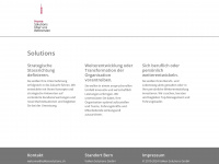 volkensolutions.ch Webseite Vorschau