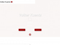 volker-kuentz.de Webseite Vorschau