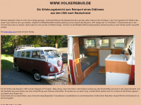 volkersbus.de Webseite Vorschau