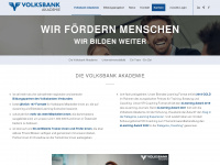 volksbankakademie.at Webseite Vorschau