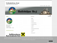 volksbuehne-arzl.at Webseite Vorschau