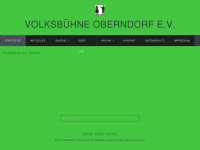volksbuehne-oberndorf.de Webseite Vorschau