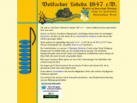 volkschor-lobeda.de Webseite Vorschau